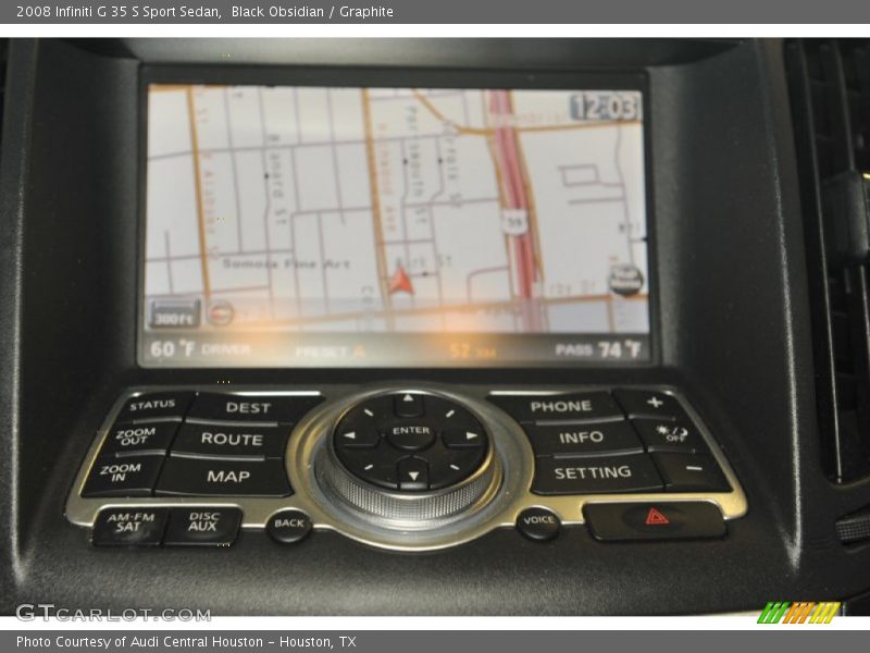 Black Obsidian / Graphite 2008 Infiniti G 35 S Sport Sedan