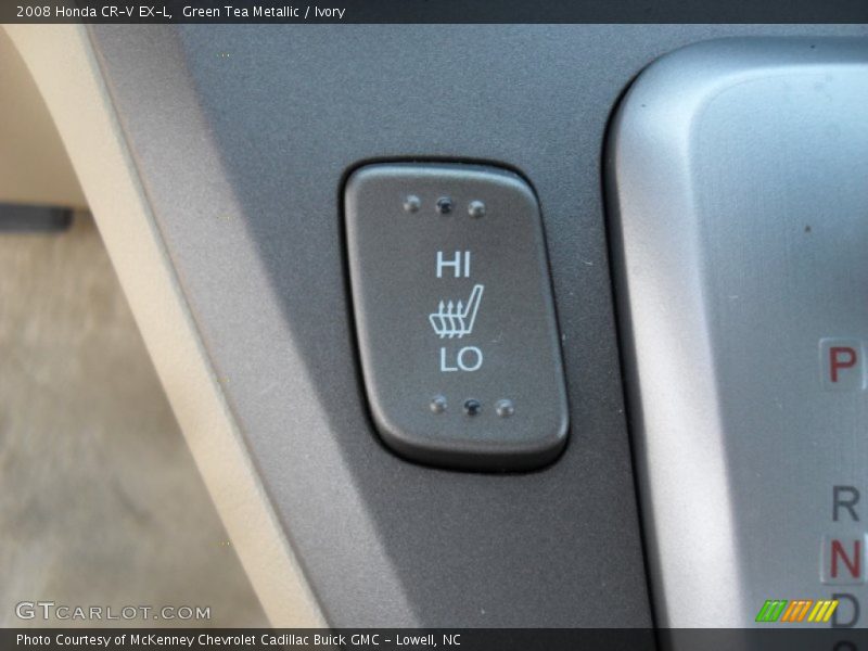 Green Tea Metallic / Ivory 2008 Honda CR-V EX-L