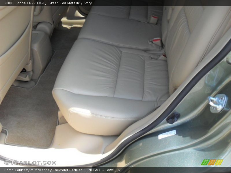 Green Tea Metallic / Ivory 2008 Honda CR-V EX-L