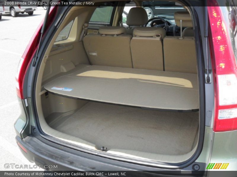 Green Tea Metallic / Ivory 2008 Honda CR-V EX-L