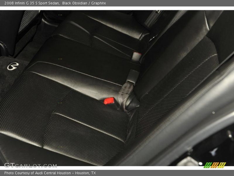 Black Obsidian / Graphite 2008 Infiniti G 35 S Sport Sedan