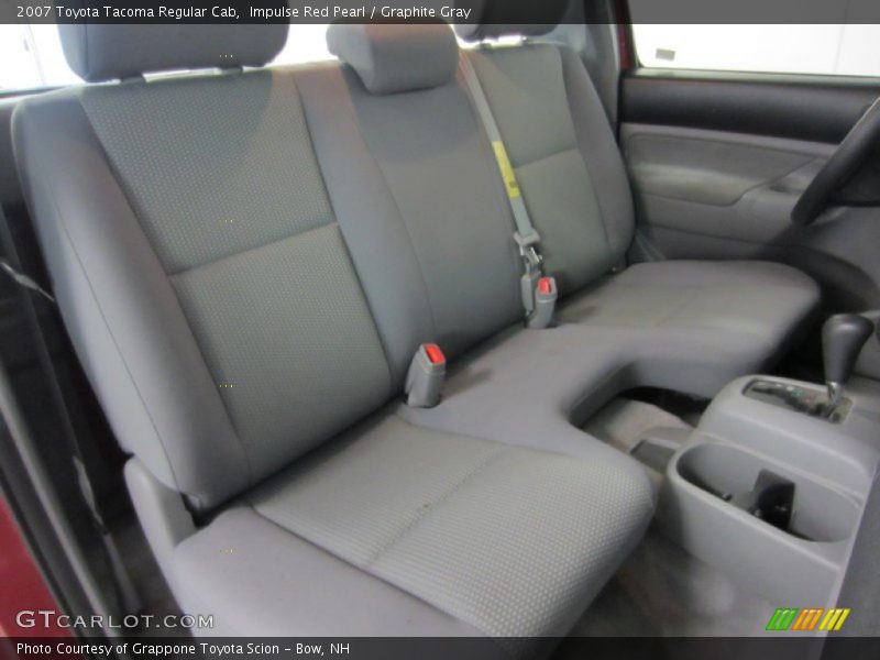 Impulse Red Pearl / Graphite Gray 2007 Toyota Tacoma Regular Cab