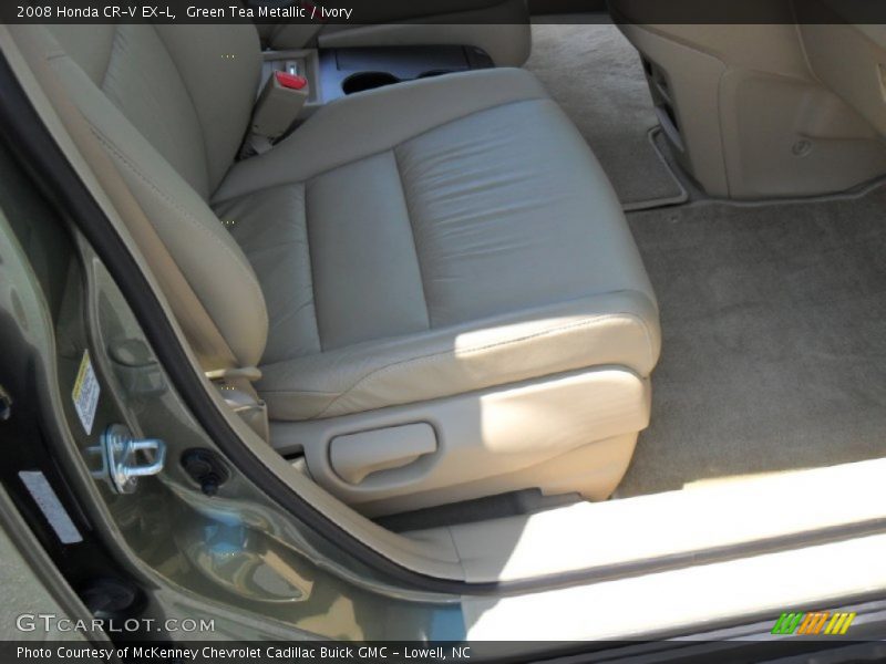 Green Tea Metallic / Ivory 2008 Honda CR-V EX-L