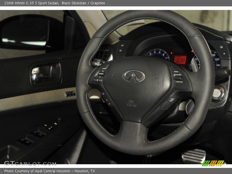 Black Obsidian / Graphite 2008 Infiniti G 35 S Sport Sedan