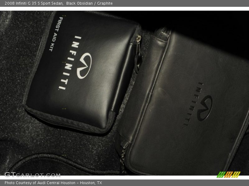Black Obsidian / Graphite 2008 Infiniti G 35 S Sport Sedan