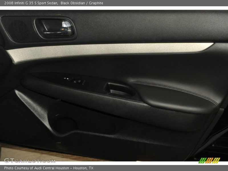 Black Obsidian / Graphite 2008 Infiniti G 35 S Sport Sedan