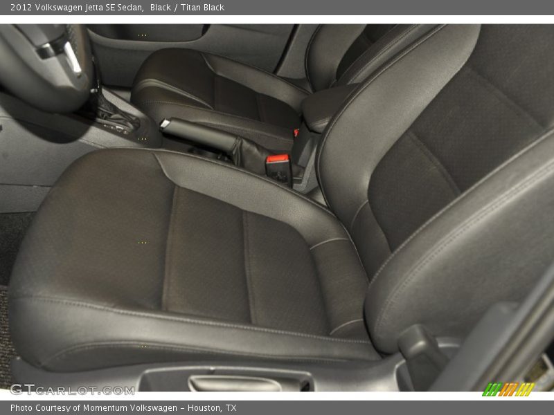 Black / Titan Black 2012 Volkswagen Jetta SE Sedan