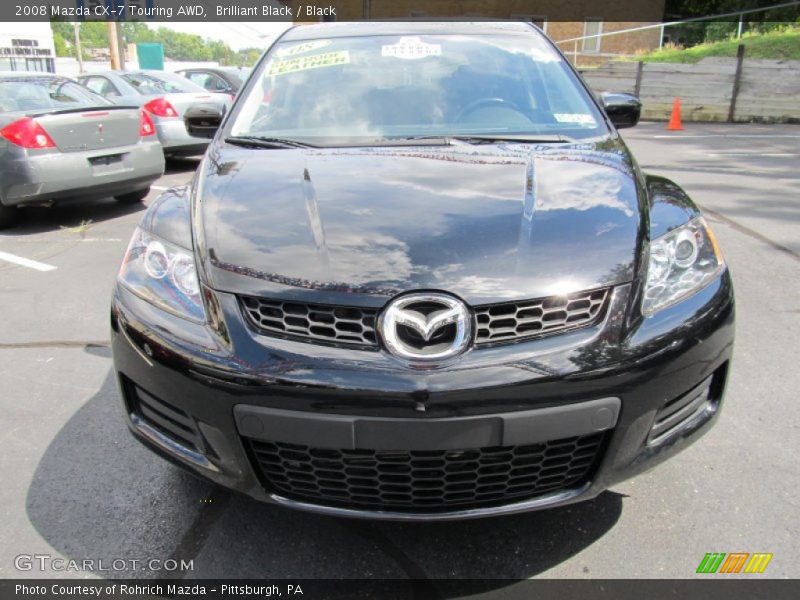 Brilliant Black / Black 2008 Mazda CX-7 Touring AWD