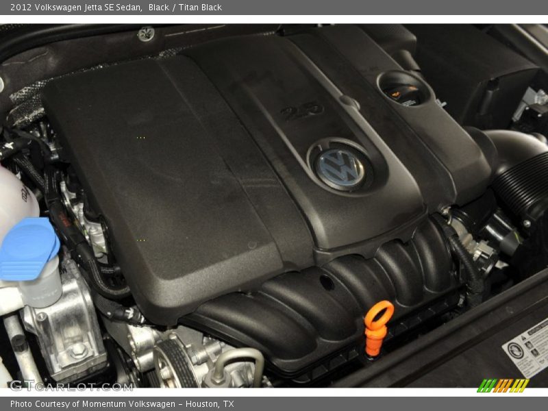 Black / Titan Black 2012 Volkswagen Jetta SE Sedan