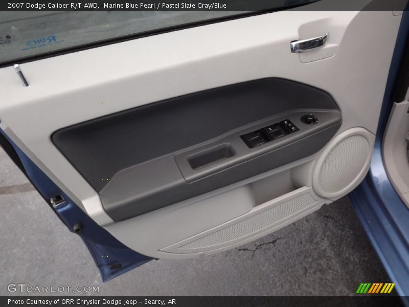 Marine Blue Pearl / Pastel Slate Gray/Blue 2007 Dodge Caliber R/T AWD