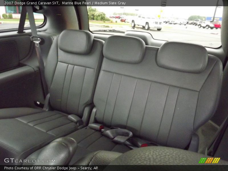 Marine Blue Pearl / Medium Slate Gray 2007 Dodge Grand Caravan SXT