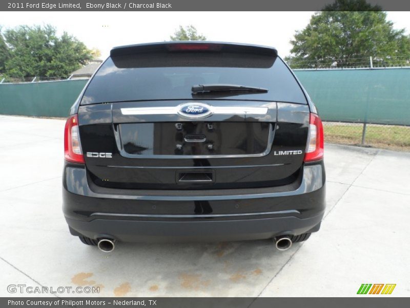 Ebony Black / Charcoal Black 2011 Ford Edge Limited