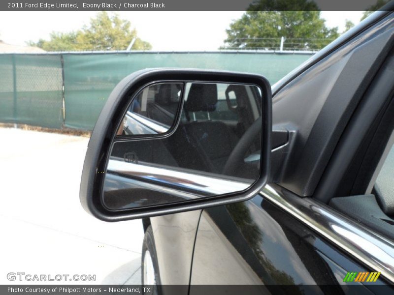 Ebony Black / Charcoal Black 2011 Ford Edge Limited