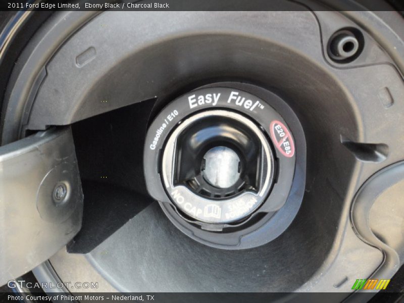 Ebony Black / Charcoal Black 2011 Ford Edge Limited
