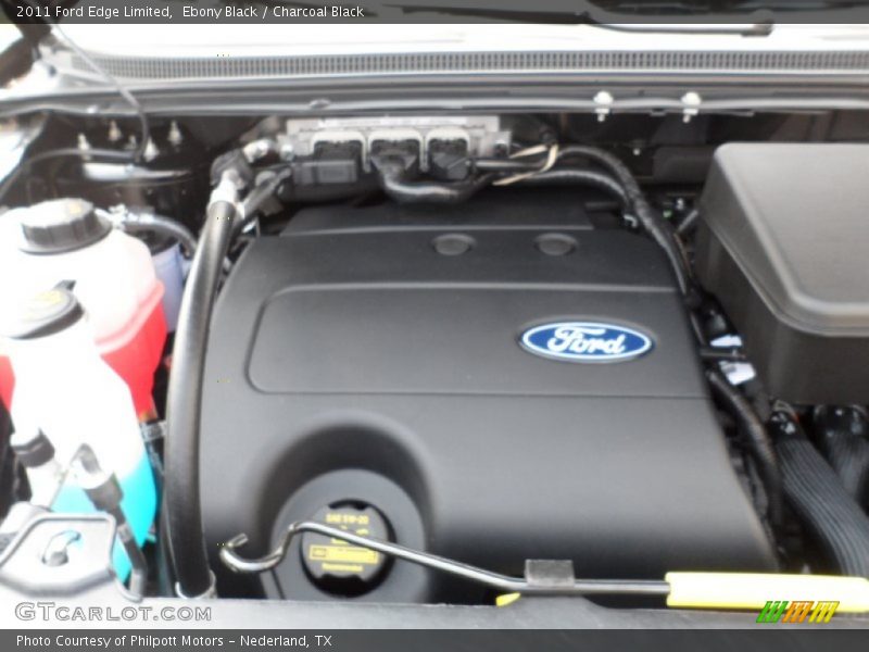 Ebony Black / Charcoal Black 2011 Ford Edge Limited