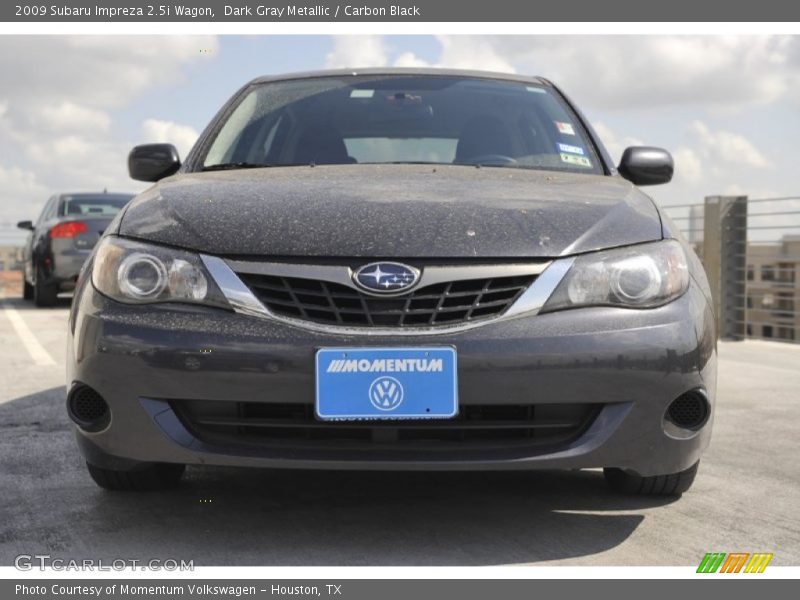 Dark Gray Metallic / Carbon Black 2009 Subaru Impreza 2.5i Wagon