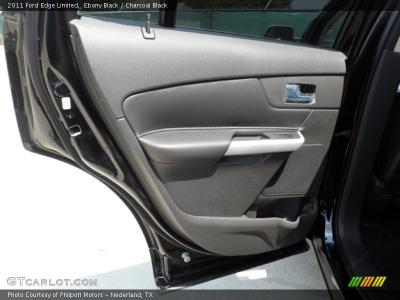Ebony Black / Charcoal Black 2011 Ford Edge Limited