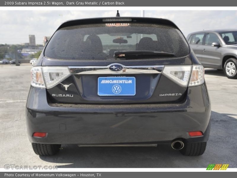 Dark Gray Metallic / Carbon Black 2009 Subaru Impreza 2.5i Wagon