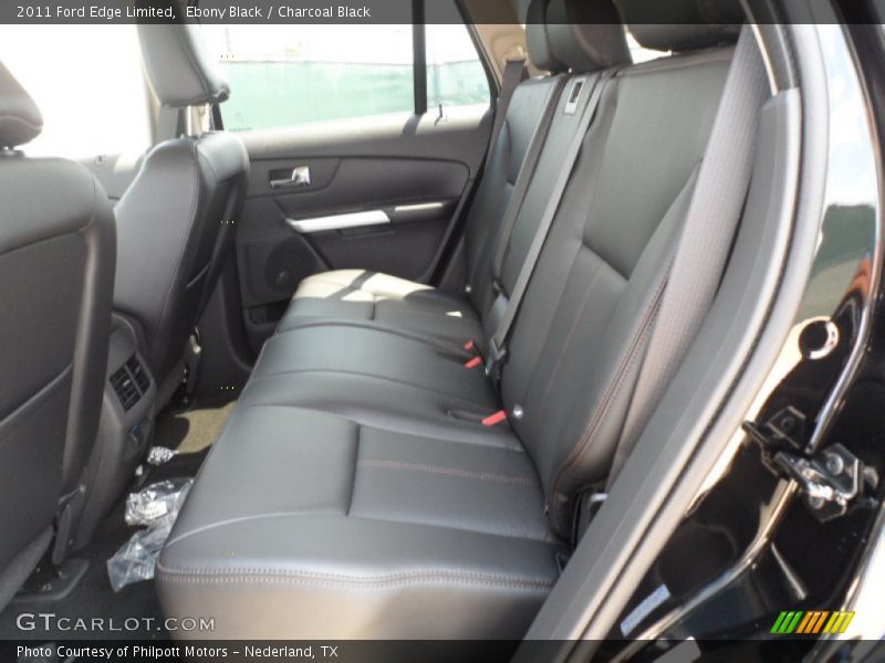 Ebony Black / Charcoal Black 2011 Ford Edge Limited