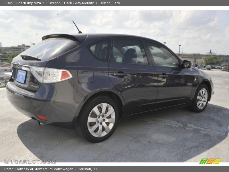 Dark Gray Metallic / Carbon Black 2009 Subaru Impreza 2.5i Wagon