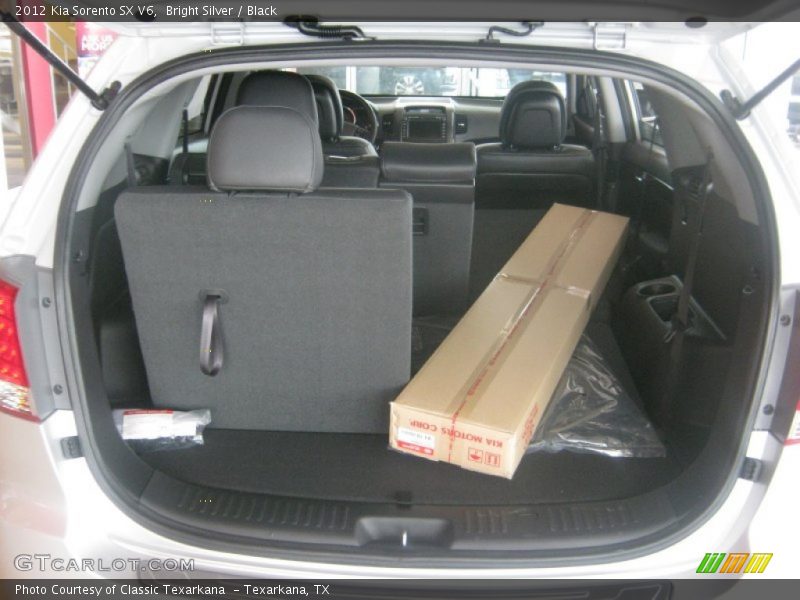 Bright Silver / Black 2012 Kia Sorento SX V6