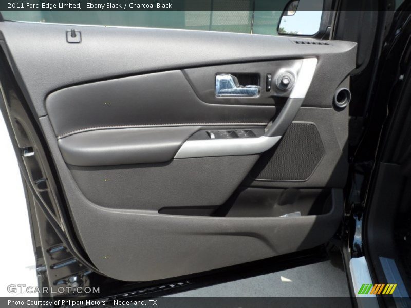 Ebony Black / Charcoal Black 2011 Ford Edge Limited