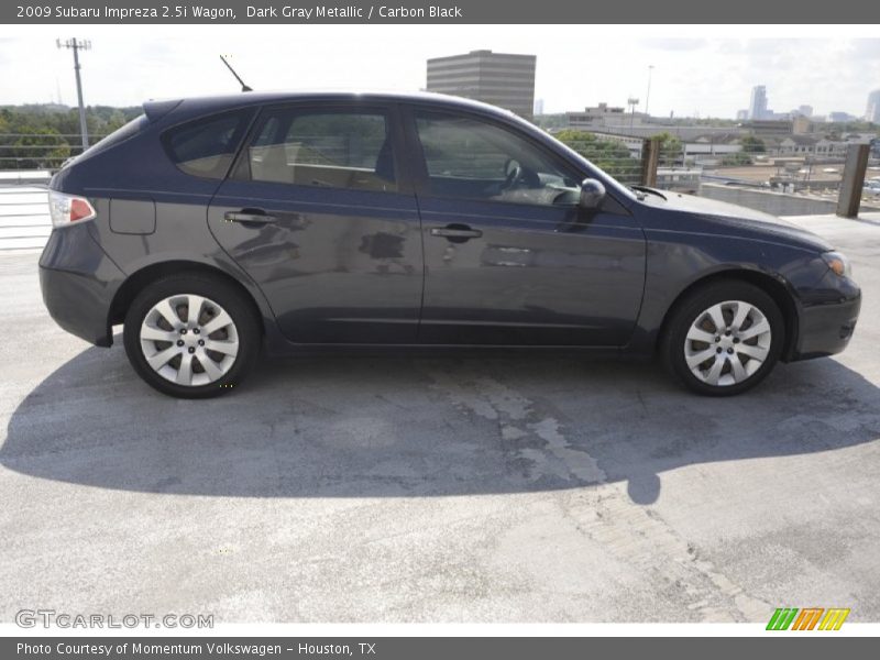 Dark Gray Metallic / Carbon Black 2009 Subaru Impreza 2.5i Wagon