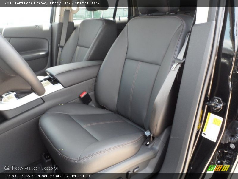 Ebony Black / Charcoal Black 2011 Ford Edge Limited