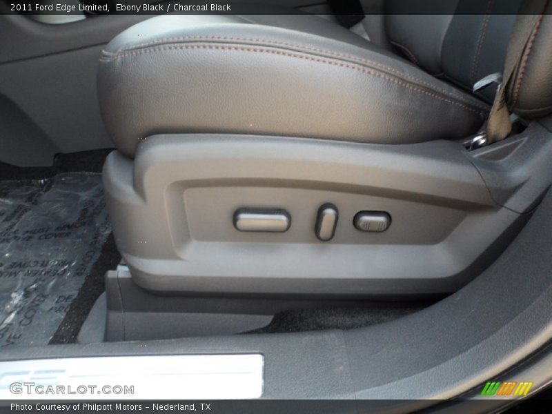 Ebony Black / Charcoal Black 2011 Ford Edge Limited