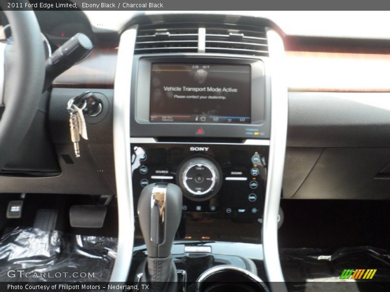 Ebony Black / Charcoal Black 2011 Ford Edge Limited