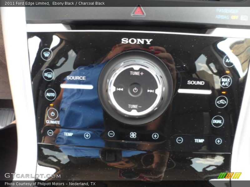 Ebony Black / Charcoal Black 2011 Ford Edge Limited