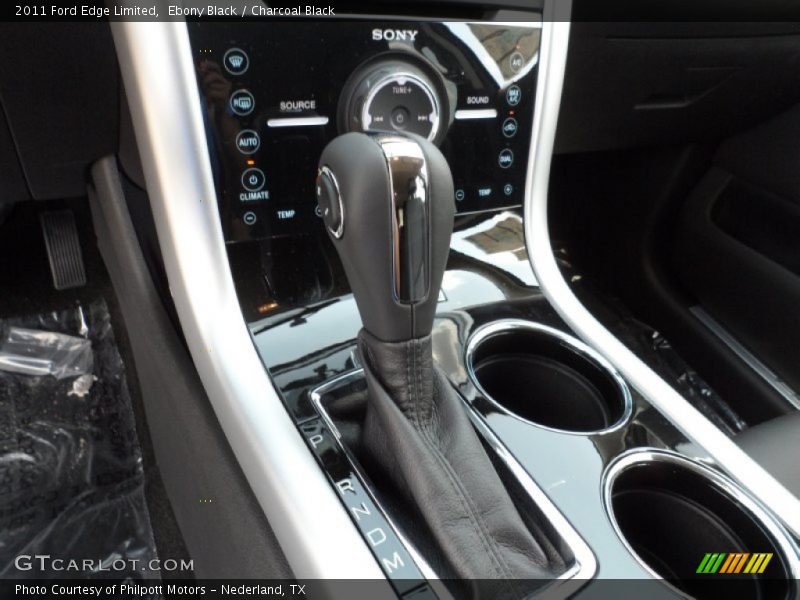 Ebony Black / Charcoal Black 2011 Ford Edge Limited