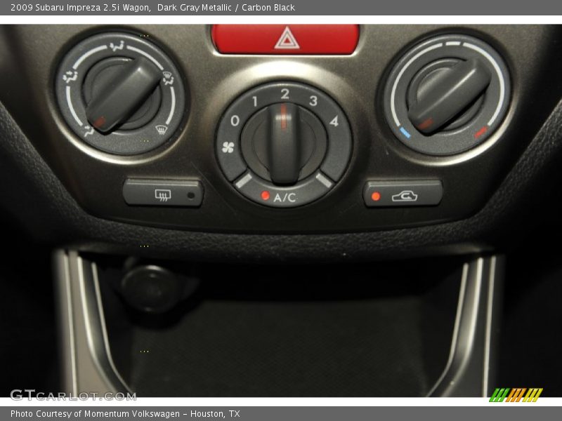 Dark Gray Metallic / Carbon Black 2009 Subaru Impreza 2.5i Wagon