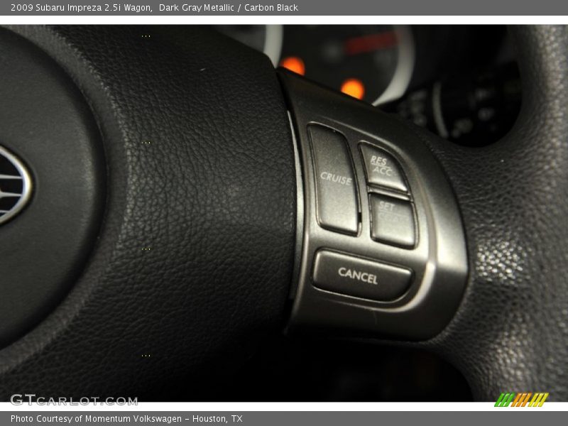 Dark Gray Metallic / Carbon Black 2009 Subaru Impreza 2.5i Wagon