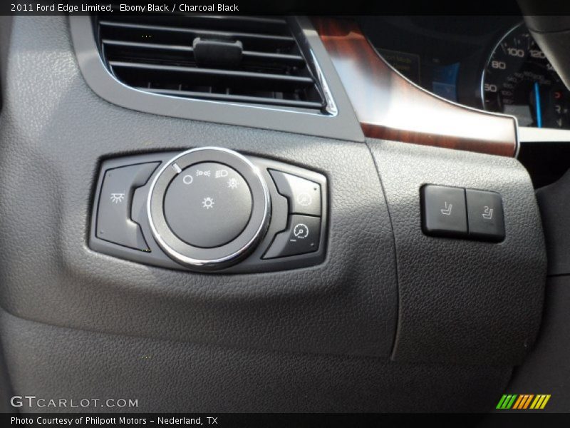 Ebony Black / Charcoal Black 2011 Ford Edge Limited