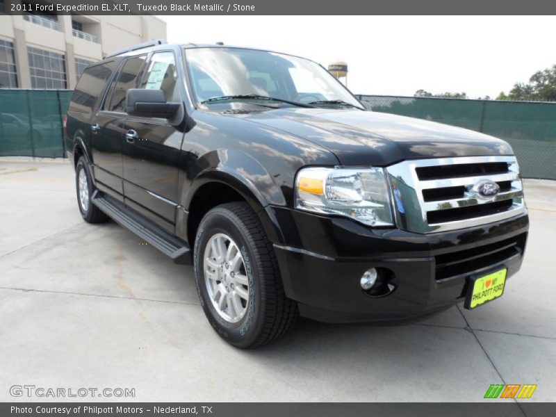 Tuxedo Black Metallic / Stone 2011 Ford Expedition EL XLT