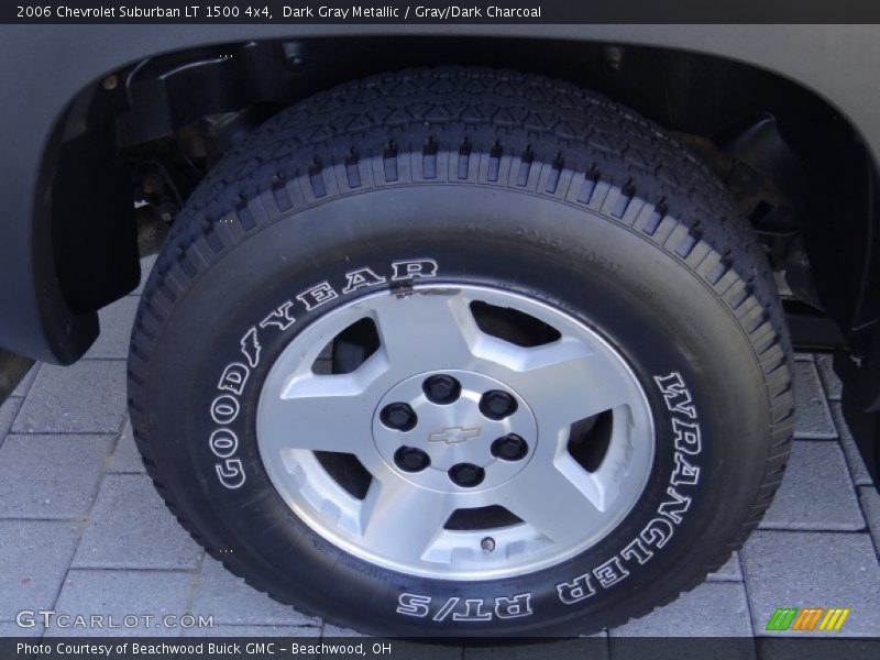 Dark Gray Metallic / Gray/Dark Charcoal 2006 Chevrolet Suburban LT 1500 4x4