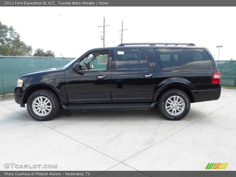 Tuxedo Black Metallic / Stone 2011 Ford Expedition EL XLT