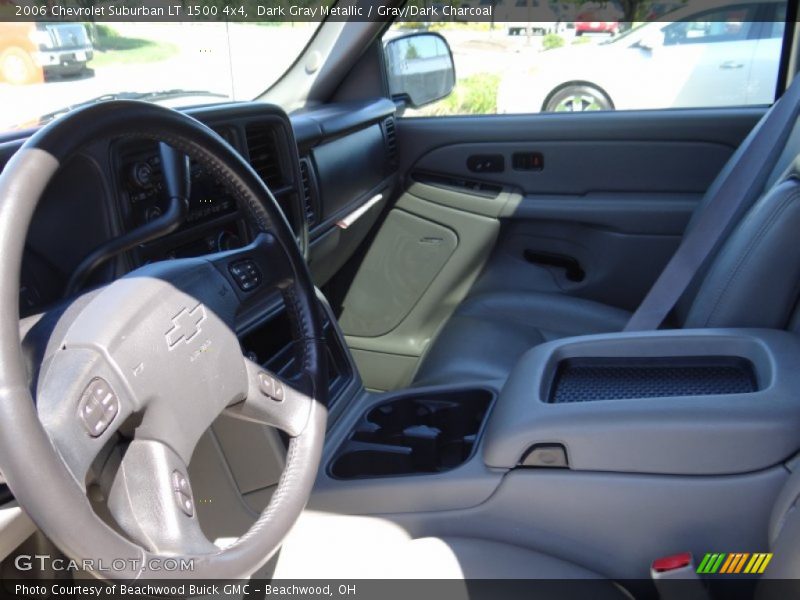Dark Gray Metallic / Gray/Dark Charcoal 2006 Chevrolet Suburban LT 1500 4x4