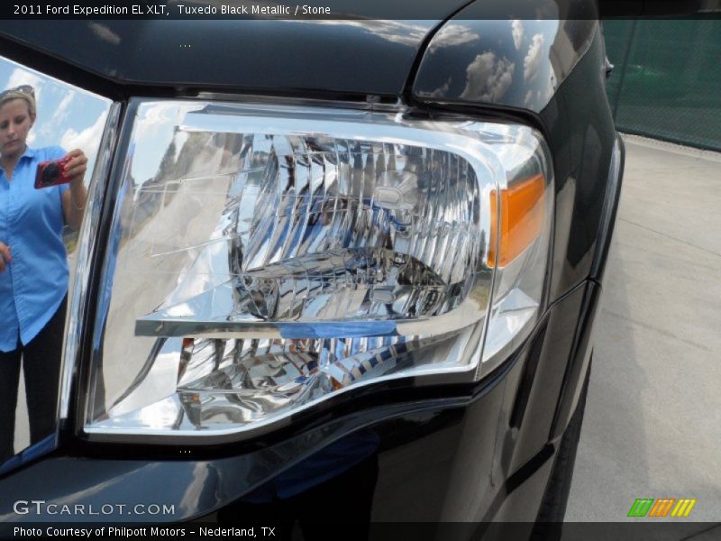 Tuxedo Black Metallic / Stone 2011 Ford Expedition EL XLT