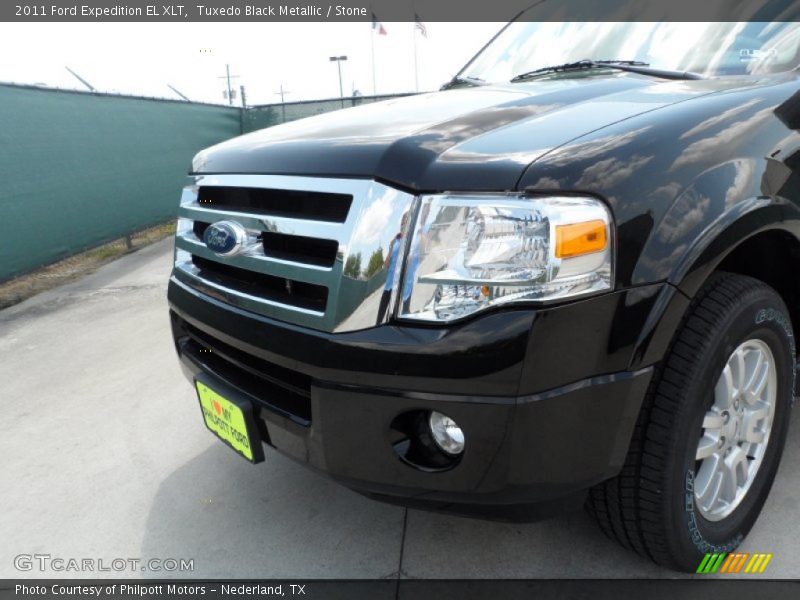 Tuxedo Black Metallic / Stone 2011 Ford Expedition EL XLT