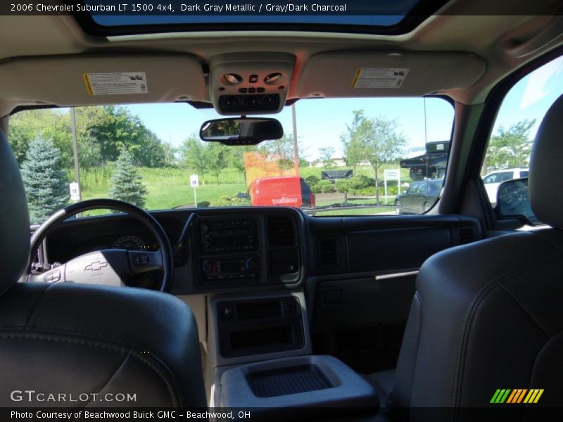 Dark Gray Metallic / Gray/Dark Charcoal 2006 Chevrolet Suburban LT 1500 4x4