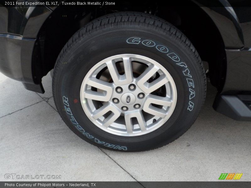 Tuxedo Black Metallic / Stone 2011 Ford Expedition EL XLT