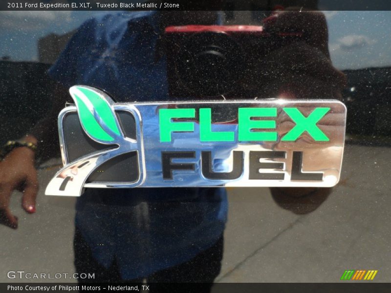 Tuxedo Black Metallic / Stone 2011 Ford Expedition EL XLT