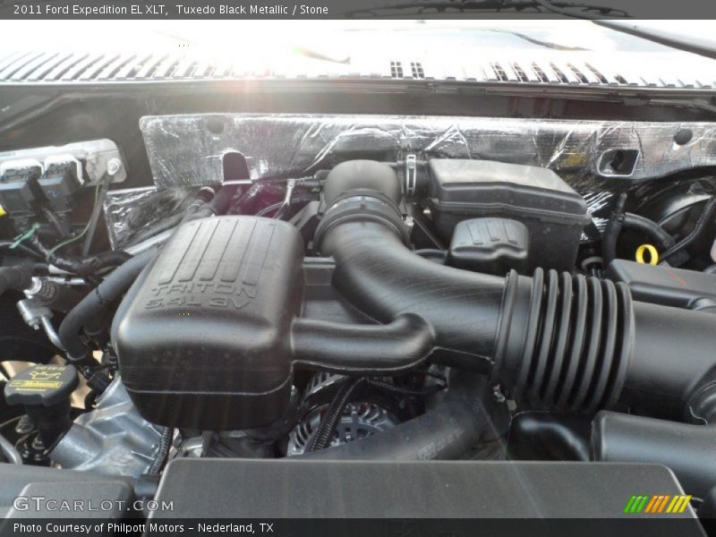 Tuxedo Black Metallic / Stone 2011 Ford Expedition EL XLT