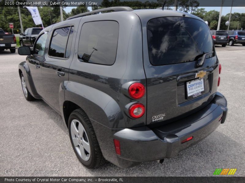 Cyber Gray Metallic / Gray 2010 Chevrolet HHR LS