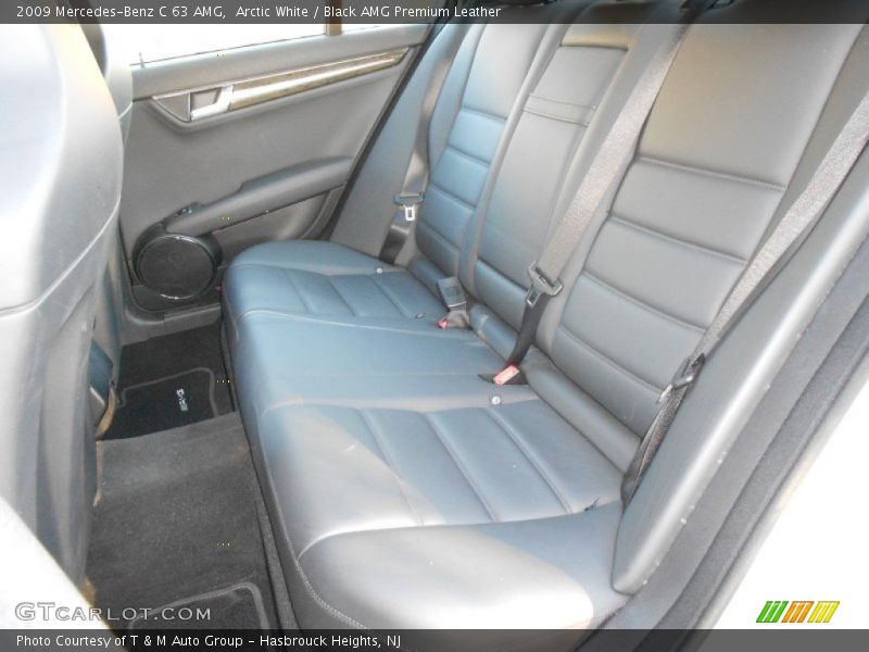 Arctic White / Black AMG Premium Leather 2009 Mercedes-Benz C 63 AMG