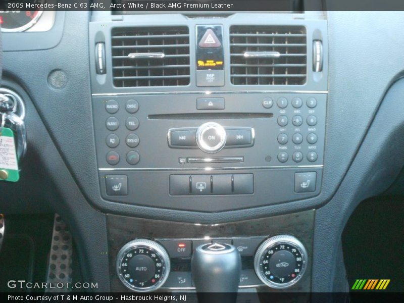 Arctic White / Black AMG Premium Leather 2009 Mercedes-Benz C 63 AMG