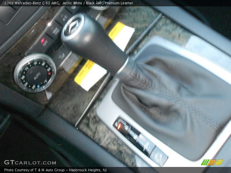Arctic White / Black AMG Premium Leather 2009 Mercedes-Benz C 63 AMG
