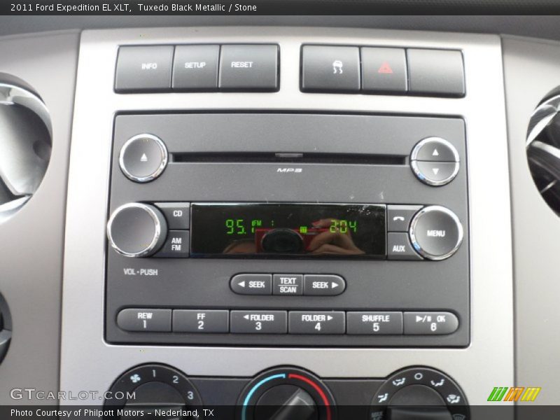Tuxedo Black Metallic / Stone 2011 Ford Expedition EL XLT